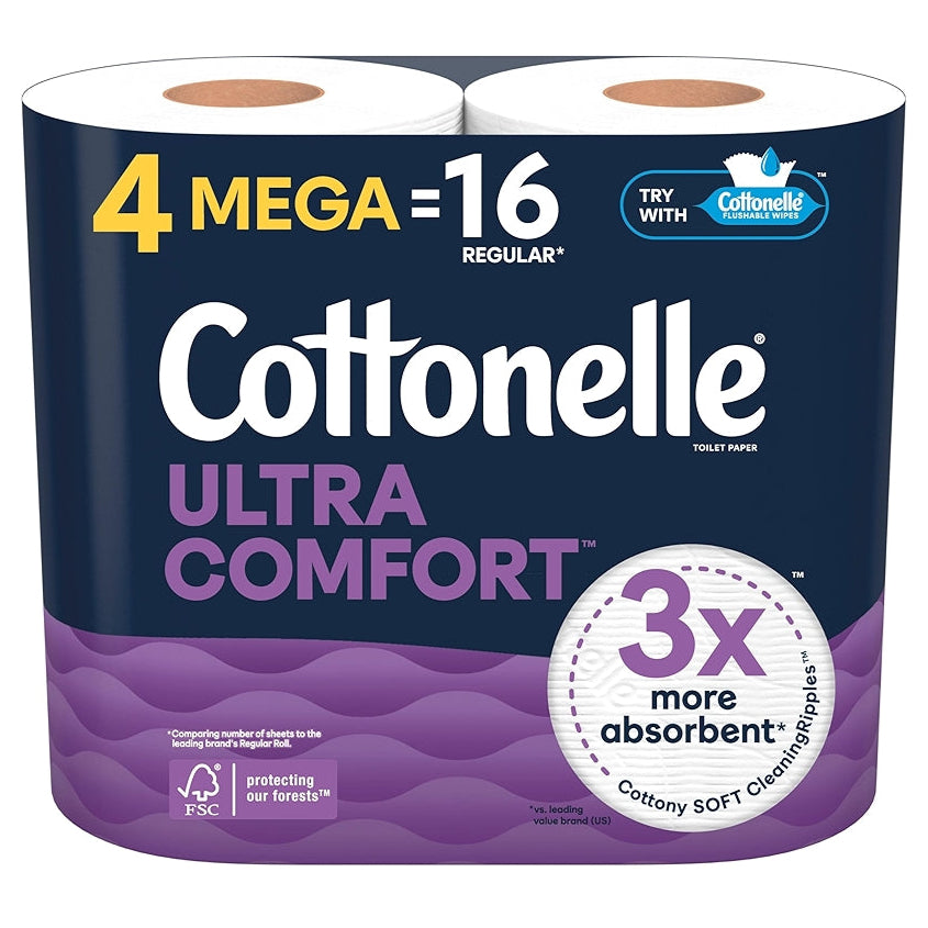 Cottonelle 4 pack megaroll