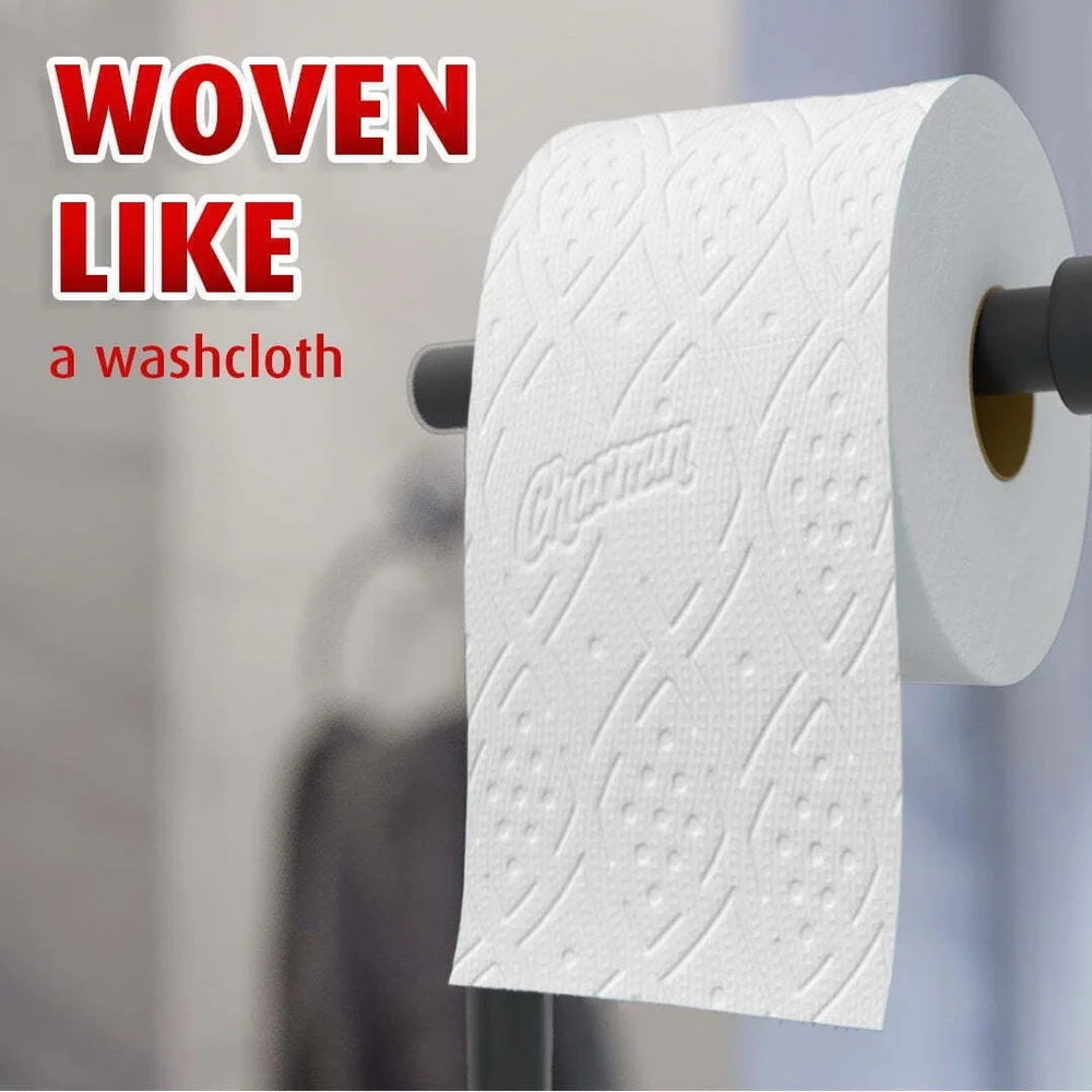 Ultra Strong Mega Toilet Paper 9 Rolls 2 Ply Diamond Weave Texture Clog Safe Septic Safe Cleans Better Perforated 2178 Sheets