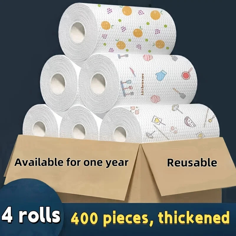 Absorbent, Thick-Cotton Kitchen Paper Towels-Kitchen Paper Towels|Playful Design|Washable Paper Towels,Paper Towels for Kitchen
