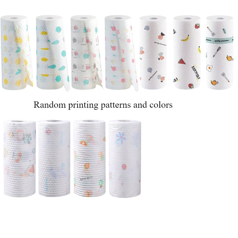 Absorbent, Thick-Cotton Kitchen Paper Towels-Kitchen Paper Towels|Playful Design|Washable Paper Towels,Paper Towels for Kitchen